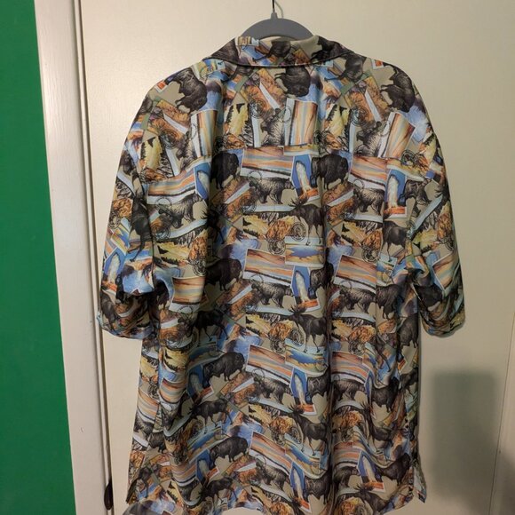 Yellowstone General Store Hawaiian style shirt men's XL - Picture 2 of 5